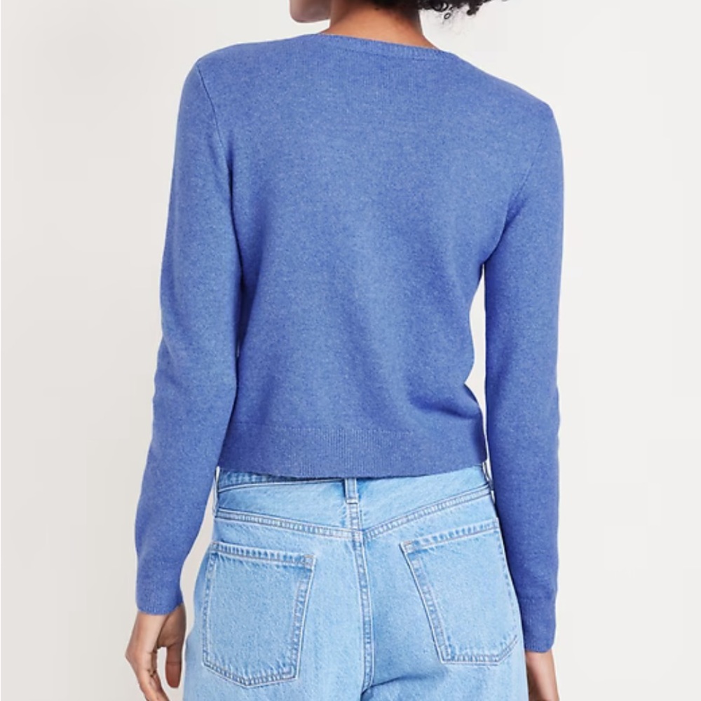 So soft cropped cardigan sweater - Picture 2 of 10